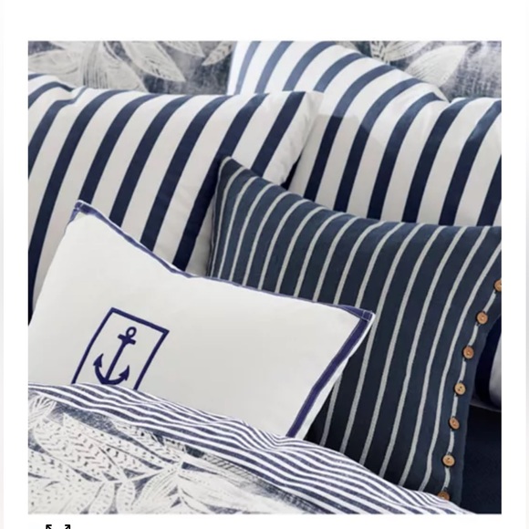 Evan Botanical Palm duvet cover Set, Full/Queen - Picture 10 of 10